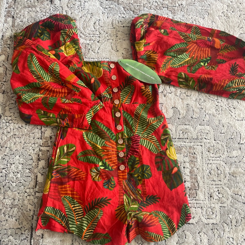 NWT farm rio romper